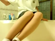 تايوان فتاة الاستمناء في الحمام